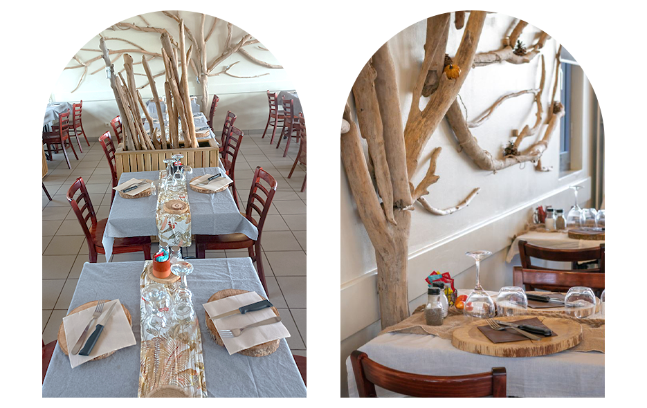 Le restaurant - L'Orée du Bois - Bossieu - restaurant sympa BOSSIEU