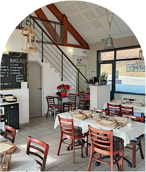 Le restaurant - L'Orée du Bois - Bossieu - Restaurant Lieudieu