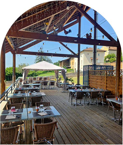 Le restaurant - L'Orée du Bois - Bossieu - Restaurant Beaurepaire